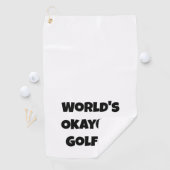 Serviette De Golf Custom Create Your Own Funny Golf (En situation)