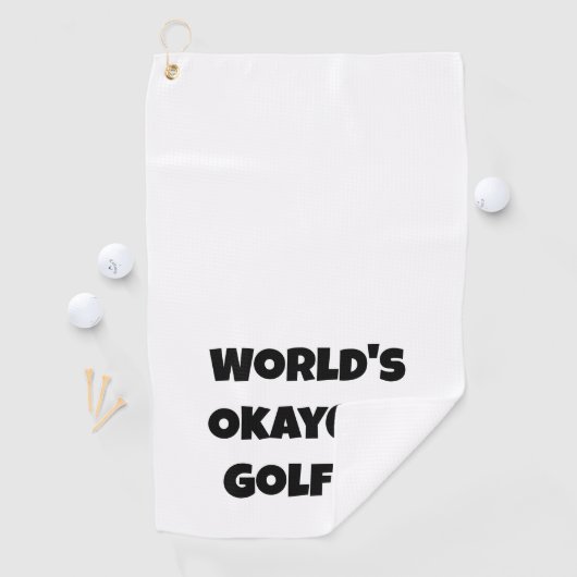 Serviette De Golf Custom Create Your Own Funny Golf (En situation)