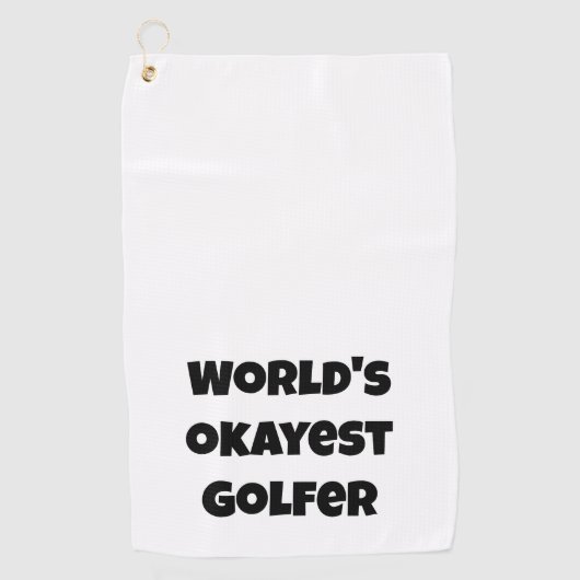 Serviette De Golf Custom Create Your Own Funny Golf (Devant)