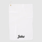 Serviette De Golf Custom Create Your Own Golf (Devant)