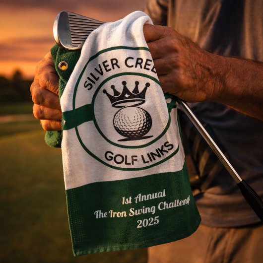 Serviette De Golf Custom Create Your Own Golf Tournament