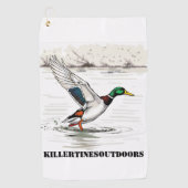 Serviette De Golf Custom golf towel (Devant)