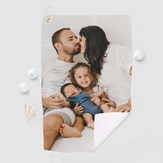 Serviette De Golf Custom Photo  (En situation)