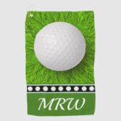 Serviette de golf customisée (Devant)