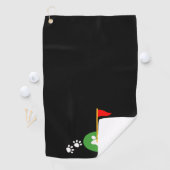 Serviette de golf Customisée personnalisée unique (En situation)