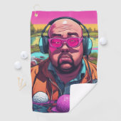 Serviette De Golf Cute (En situation)