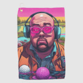 Serviette De Golf Cute (Devant)