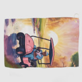 Serviette De Golf Cute (Horizontal)