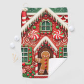 Serviette De Golf Cute, blonde, pain d'épice homme & maison (En situation)