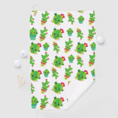 Serviette De Golf Cute Cactus, Green Cactus, Motif Cactus (En situation)