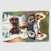 Serviette De Golf Cute écureuil (Horizontal)
