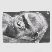 SERVIETTE DE GOLF CUTE GORILLA (Horizontal)