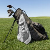 SERVIETTE DE GOLF CUTE GORILLA (Vert)