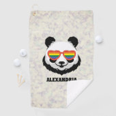 Serviette De Golf Cute Ours Panda | Arc en ciel | LGBTQ (En situation)