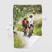 SERVIETTE DE GOLF CYCLISME (En situation)