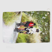 SERVIETTE DE GOLF CYCLISME (Horizontal)