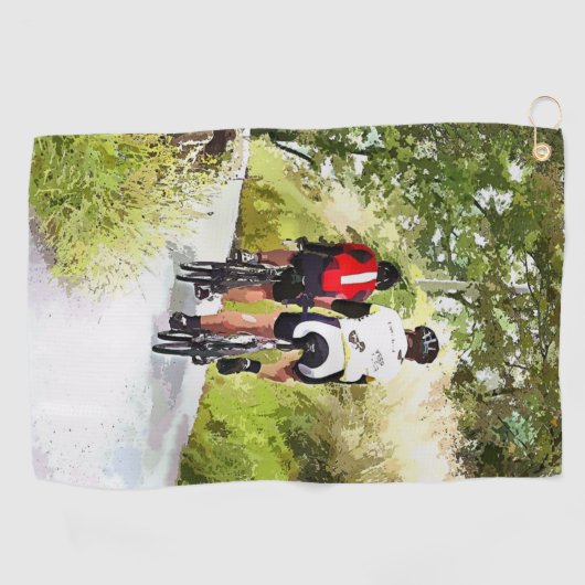 SERVIETTE DE GOLF CYCLISME (Horizontal)