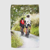 SERVIETTE DE GOLF CYCLISME (Devant)