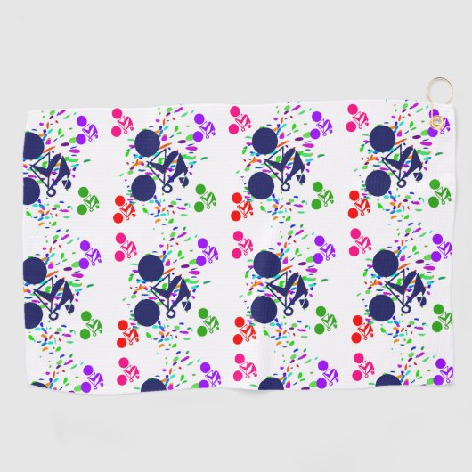 SERVIETTE DE GOLF CYCLISME (Horizontal)