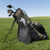 Serviette De Golf Cygne trompette (Vert)