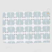 Serviette De Golf Cygnes à l'aquarelle (Horizontal)