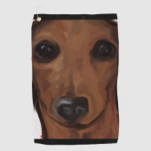 SERVIETTE DE GOLF DACHSHING (Devant)