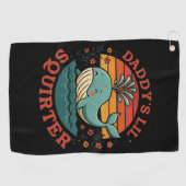 Serviette De Golf Daddy Little Whale (Horizontal)