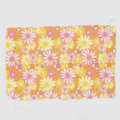 Serviette de golf Daisies d'été (Horizontal)