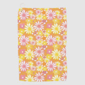 Serviette de golf Daisies d'été (Devant)
