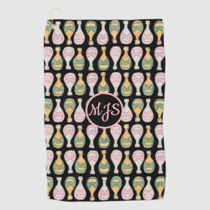 Serviette De Golf Dames Motifs en bouteille de champagne