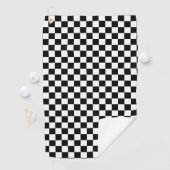 Serviette De Golf Damier (En situation)