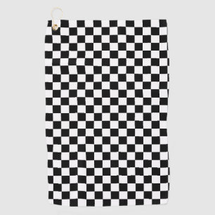 Serviette De Golf Damier