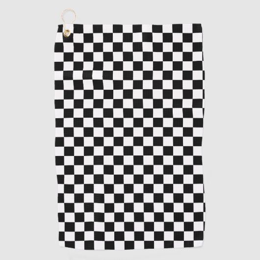 Serviette De Golf Damier (Devant)
