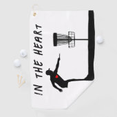 Serviette De Golf Dans le disque cardiaque (En situation)