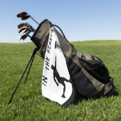Serviette De Golf Dans le disque cardiaque (Vert)