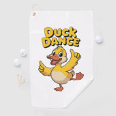 SERVIETTE DE GOLF DANSE DU CANARD (En situation)
