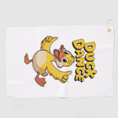 SERVIETTE DE GOLF DANSE DU CANARD (Horizontal)