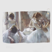 Serviette De Golf Danseurs Edgar Degas (Horizontal)