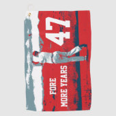 Serviette De Golf D'autres années Donald Trump (Devant)