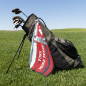 Serviette De Golf D'autres années Donald Trump (Vert)