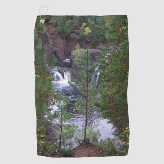 Serviette de golf de Copper Falls (Devant)