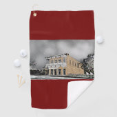 Serviette de golf de Fredericksburg (En situation)