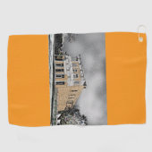 Serviette de golf de Fredericksburg Texas (Horizontal)