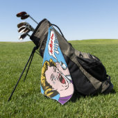 Serviette de golf de golf de séchage personnalisée (Vert)