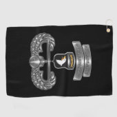 Serviette de golf de la 101e division aéroportée (Horizontal)