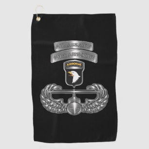 Serviette de golf de la 101e division aéroportée