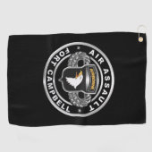 Serviette de golf de la 101e division aéroportée (Horizontal)