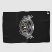 Serviette de golf de la 101e division aéroportée (Horizontal)