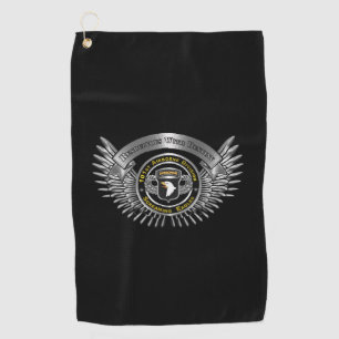 Serviette de golf de la 101e division aéroportée