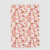 Serviette de golf de la fête du Canada (Devant)